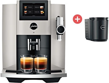 Jura S8 Platin (EB) (15483) + Cool Control Milchbeh&auml;lter 0,6 l