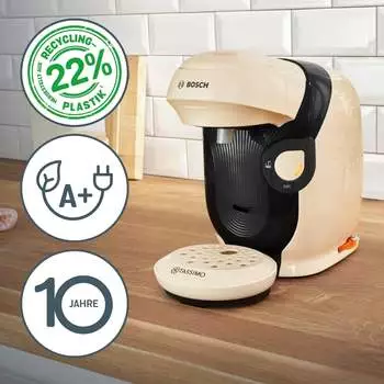 Bosch Tassimo Style friendly TAS117E Crema – Automatische Anpassung für jede Kapselsorte