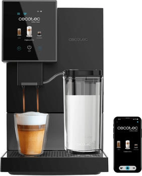 Cecotec Cremmaet Compactccino Connected Black Silver