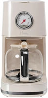 BiKitchen 400104, BiKitchen nostalgia 150 Kaffeemaschine Cremewei&szlig; (gl&auml;nzend)