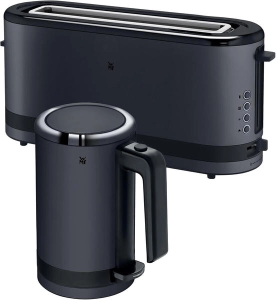 WMF 2-teilig Küchenminis Mini Reise-Wasserkocher Edelstahl 0,8l Toaster