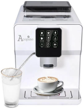 Acopino Clivia One Touch Kaffeevollautomat weiß
