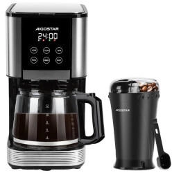 Aigostar Kaffeemaschine mit Mahlwerk B0F9FL2LP8