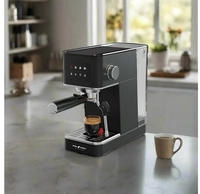 KeMar Kitchenware BARISTA DELICIOSO Siebtr&auml;ger Espressomaschine, 20 Bar,