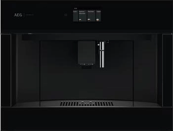 AEG Espresso Siebträgermaschine EC8-1-8BP – 30 Mahlgrade, Dual Thermoblock, 20 Bar, 58mm Brühkopf