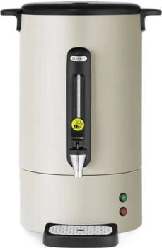 Hendi Kaffeemaschine Perkolator 211571 bis 95 Tassen 14 Liter hellgrau mit Rundfilter