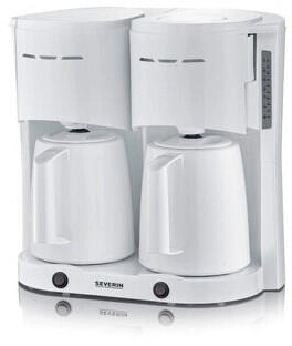 Severin Kaffeemaschine DUO 5830 2 x 1 Liter f&uuml;r 2 x 8 Tassen