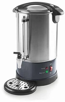 Lacor 69486 Kaffeemaschine Trickler Kaffeemaschine mit 2 unabh&auml;ngigen Heizsystemen Edelstahl 6l 1500W