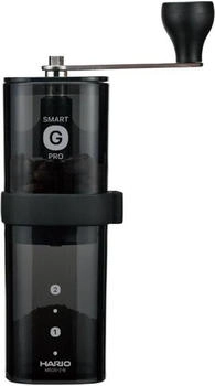 Hario MSGS-2-B Smart G PRO Kaffeemühle 24 g Schwarz Edelstahlklinge