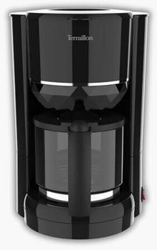 Terraillon Kaffeemaschine Diamond 1,25L 980W Tropfstopp schwarz