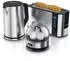 Arendo Frühstücksset Wasserkocher Toaster Eierkocher