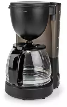 Melissa Kaffeemaschine 1,25 l 750 W 10 Tassen Warmhaltefunktion Automatische Abschaltung Schwarz