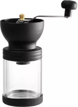 Gerster Kaffeemühle Schwarz Glas 14.5x20.5x9 cm