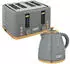 autolock Frühstücks-Set 2-in-1 Toaster und Wasserkocher Set 1,7L Wasserkocher 4 Scheiben Toaster
