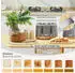 autolock Frühstücks-Set 2-in-1 Toaster und Wasserkocher Set 1,7L Wasserkocher 4 Scheiben Toaster