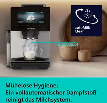 Siemens EQ900 iAroma TQ923E03 – Siemens EQ900 iAroma TQ923E03 vereint Barista-Vielfalt mit smarter Steuerung