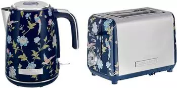 Laura Ashley Laura Ashley Wasserkocher-Toaster-Set Elveden marine