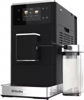 KitchenAid Kaffeevollautomat KF4, 5KES8454EBM, mattschwarz, mit Milchsystem, 1,8
