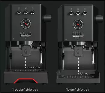 Gaggia Classic Up EG2500/10 – Farbdisplay und Shot Timer für reproduzierbare Ergebnisse