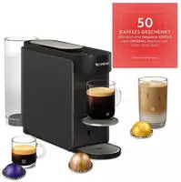 Nespresso Kapselmaschine "Vertuo Up ENV200.GY" One Touch Kaffee Zubereitung, f&uuml;r 5