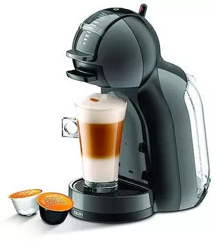 Krups Nescafé Dolce Gusto Mini Me 2 schwarz – Vielseitiges Getränkeangebot dank Kapselsystem
