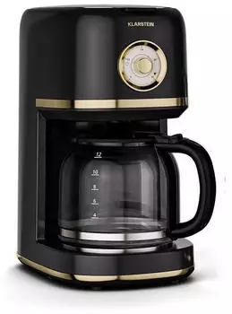 Klarstein Victoria Filterkaffeemaschine 12 Tassen schwarz