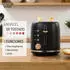 Briebe Nordic Set Kaffeemaschine 20 Bar Toaster 2 Breite Scheiben SKT1221BLK Schwarz