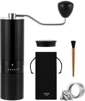 Groenenberg Kaffeem&uuml;hle manuell aus Edelstahl GR01-02-FBA