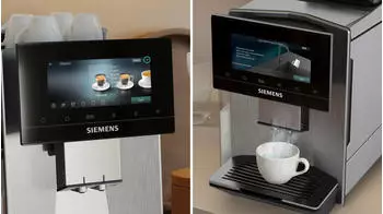 Siemens TQ927FZ3 EQ900 plus Edelstahl – Siemens TQ927FZ3 EQ900 plus Edelstahl bereitet zwölf Kaffeespezialitäten per Fingertipp zu