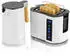 Arendo Vorteils-Set Toaster 2 Scheiben 800W & Wasserkocher 2200W 1,5L Edelstahl