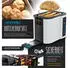Arendo Vorteils-Set Toaster 2 Scheiben 800W & Wasserkocher 2200W 1,5L Edelstahl