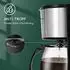 Aigostar 1,5L Kaffeemaschine mit programmierbarer Timer/ Milchaufschäumer 500W