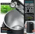 Arendo Set Toaster 4 Scheiben Display Wasserkocher 2200W 1,5L Edelstahl Schwarz