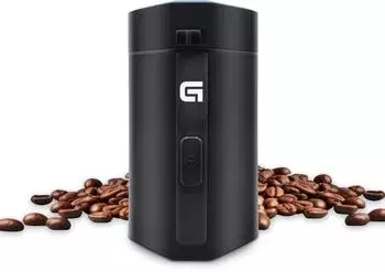 grunkel MO-150R Elektrische Kaffeem&uuml;hle - schwarz Edelstahl