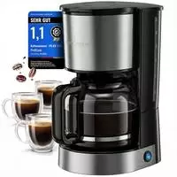 Clatronic Proficook PC-KA 1330 dark-inox Kaffeemaschine