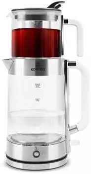 Karaca Wasserkocher Luma Glas-Teemaschine 2,8l 2200W