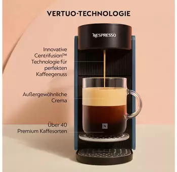 Nespresso Krups VERTUO Up XN9404F0 Ocean Blue – Smarte Bedienung für den modernen Haushalt