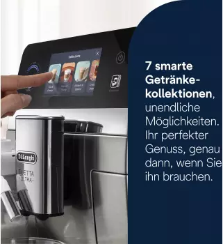 De'Longhi ECAM 470.85 MB Eletta Ultra – Individueller Kaffeegenuss dank Benutzerprofilen und Milchbehälter