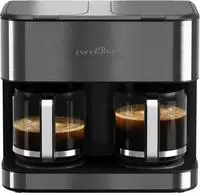 Proficook Kaffeemaschine PC-KAD 1308, mit 2 Glaskannen, 2x 1,8 Liter, 2000...