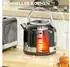 HomCom Wasserkocher- und Toaster-Set 7 Bräunungsstufen 1,7 L Kunststoff Edelstahl