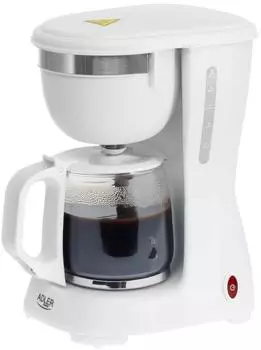 Adler Filter-Kaffeemaschine 0,6L weiß 600W automatische Abschaltung AD 4381w
