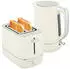 HomCom Wasserkocher Toaster Set -Set mit 1,7L Wasserkocher 2 Scheiben Toaster