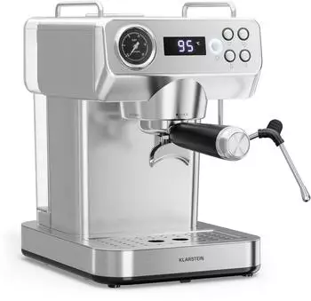 Klarstein Libeica Siebträgermaschine 1360W 20bar silber (10048787)