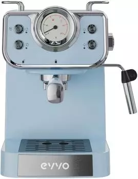 Evvo Intensa Retro Espressomaschine blau, 15 bar, 950W (V0525)