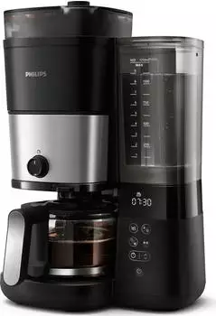Philips All-in-1 Brew Filterkaffeemaschine mit integriertem Mahlwerk HD7888/90