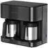 ProfiCook Thermo-Doppelkaffeeautomat PC-KAD 1307 dark inox