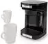 Nedis KACM140EBK Zwei-Tassen-Kaffeemaschine