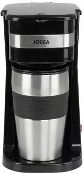 Eurotops Kaffeemaschine für eine Tasse mit Reisebecher