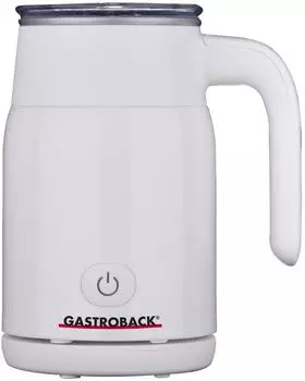 Gastroback Latte Magic Milchaufsch&auml;umer wei&szlig;
