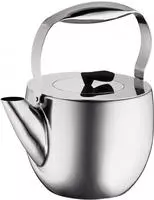 Columbia - tea press - matt stainless steel - Size 15.6 x 21.2 cm - Height 23...